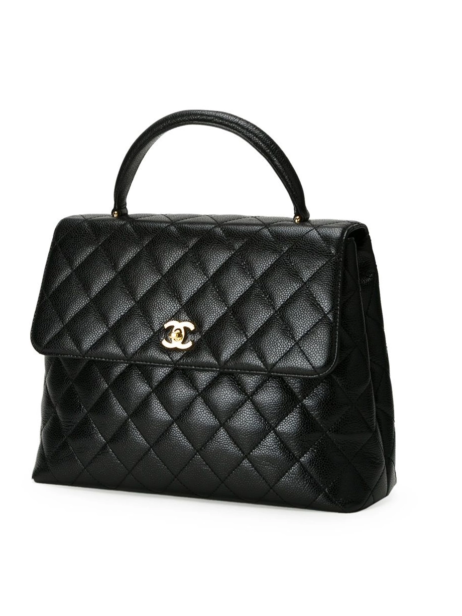 Cheap HOT SALE CHANEL tote quilted logo Women 0417